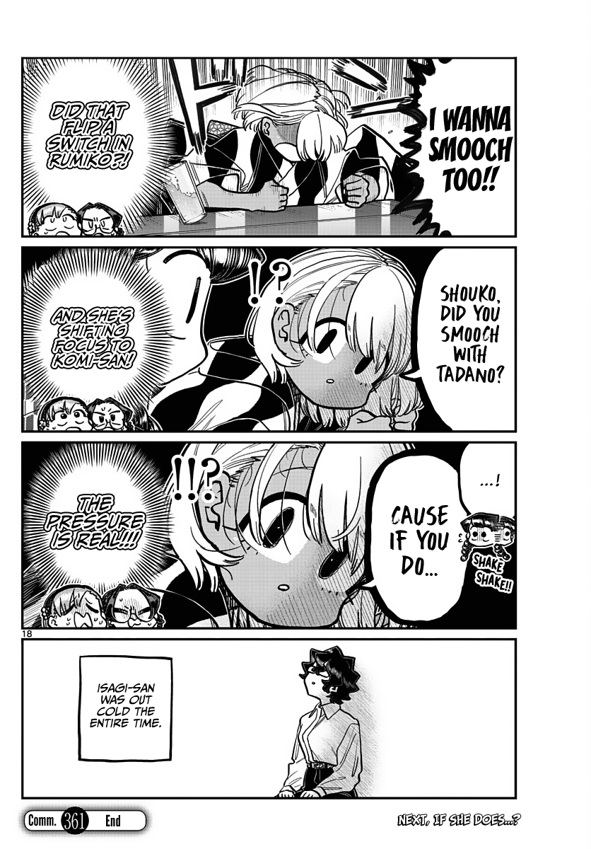 Komi-San Wa Komyushou Desu - Chapter 361: Ase-San's Girls’ Meet