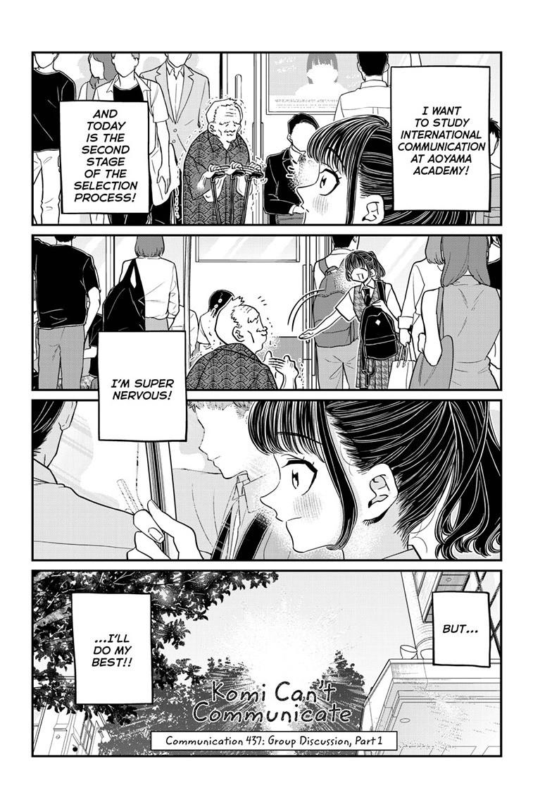 Komi-San Wa Komyushou Desu - Chapter 437