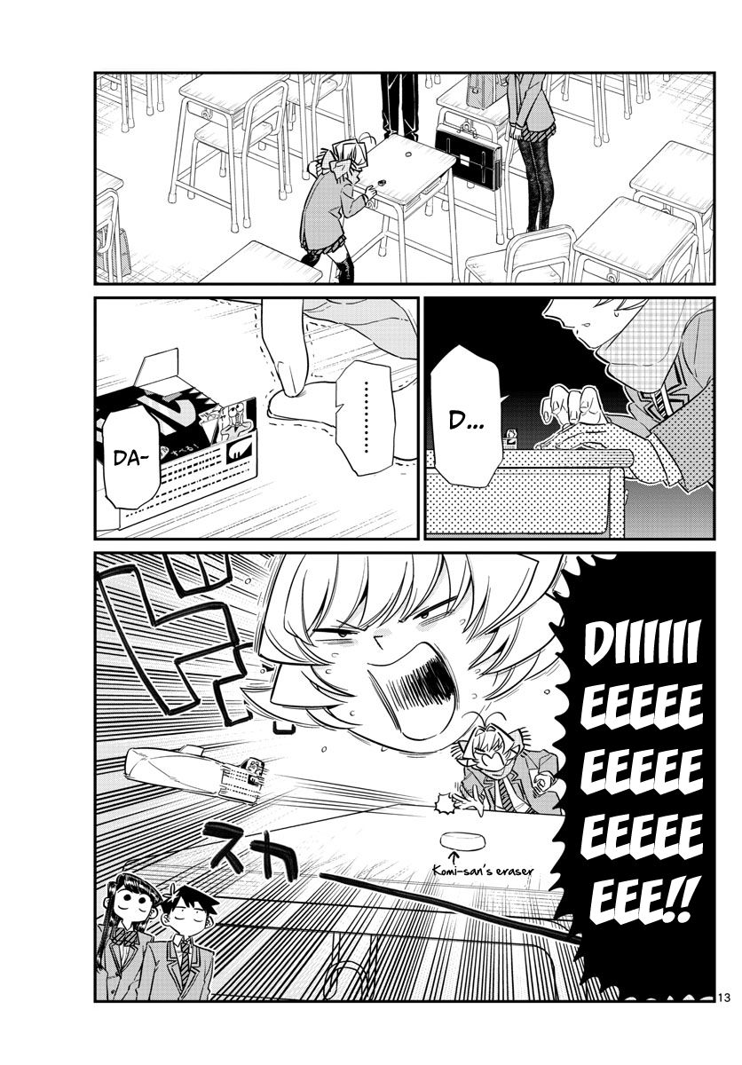 Komi-San Wa Komyushou Desu - Vol.9 Chapter 115: Eraser & Go