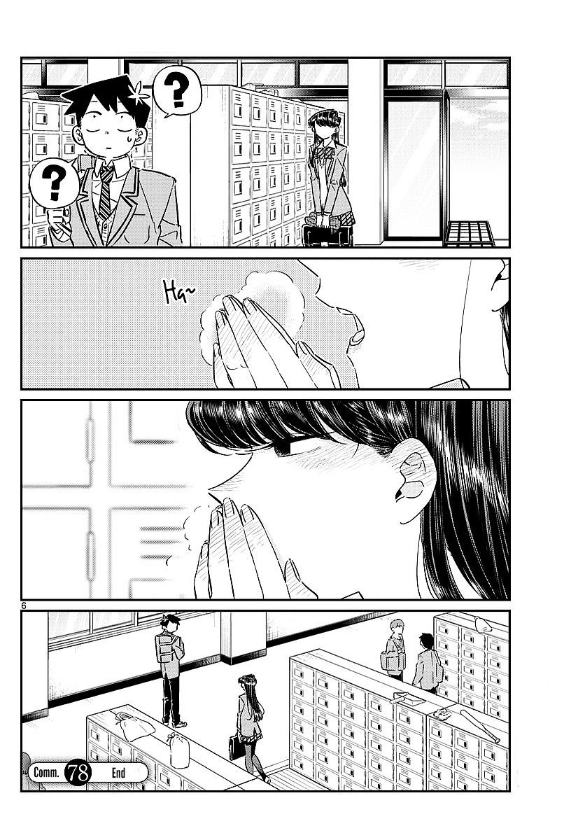 Komi-San Wa Komyushou Desu - Vol.6 Chapter 78: Arrival Of Winter