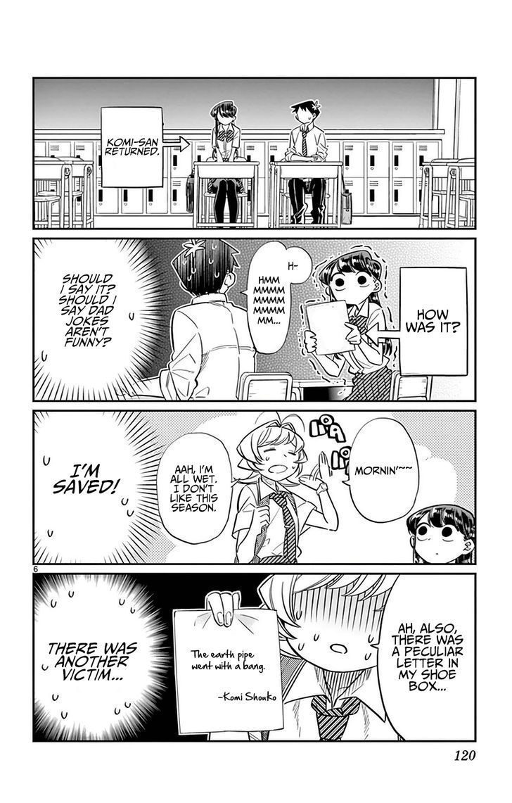 Komi-San Wa Komyushou Desu - Vol.2 Chapter 29: It's Pun