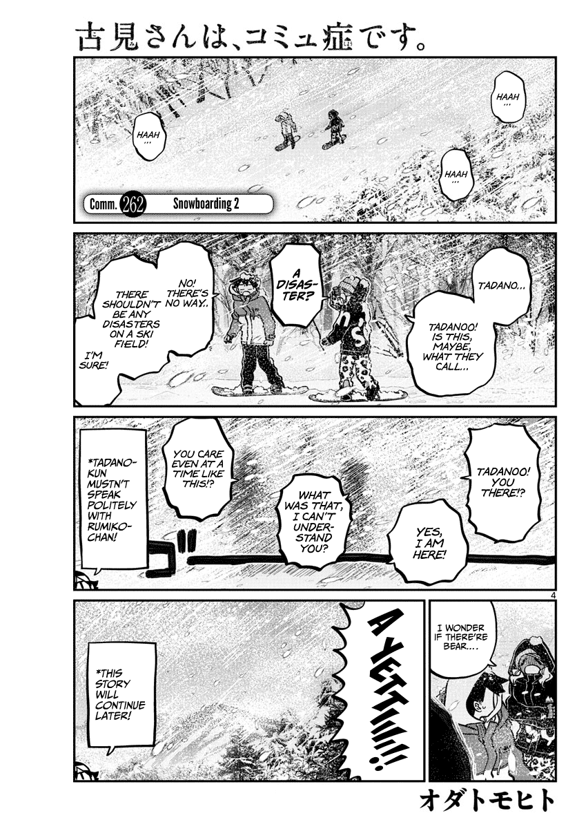 Komi-San Wa Komyushou Desu - Chapter 262: Snowboarding 2