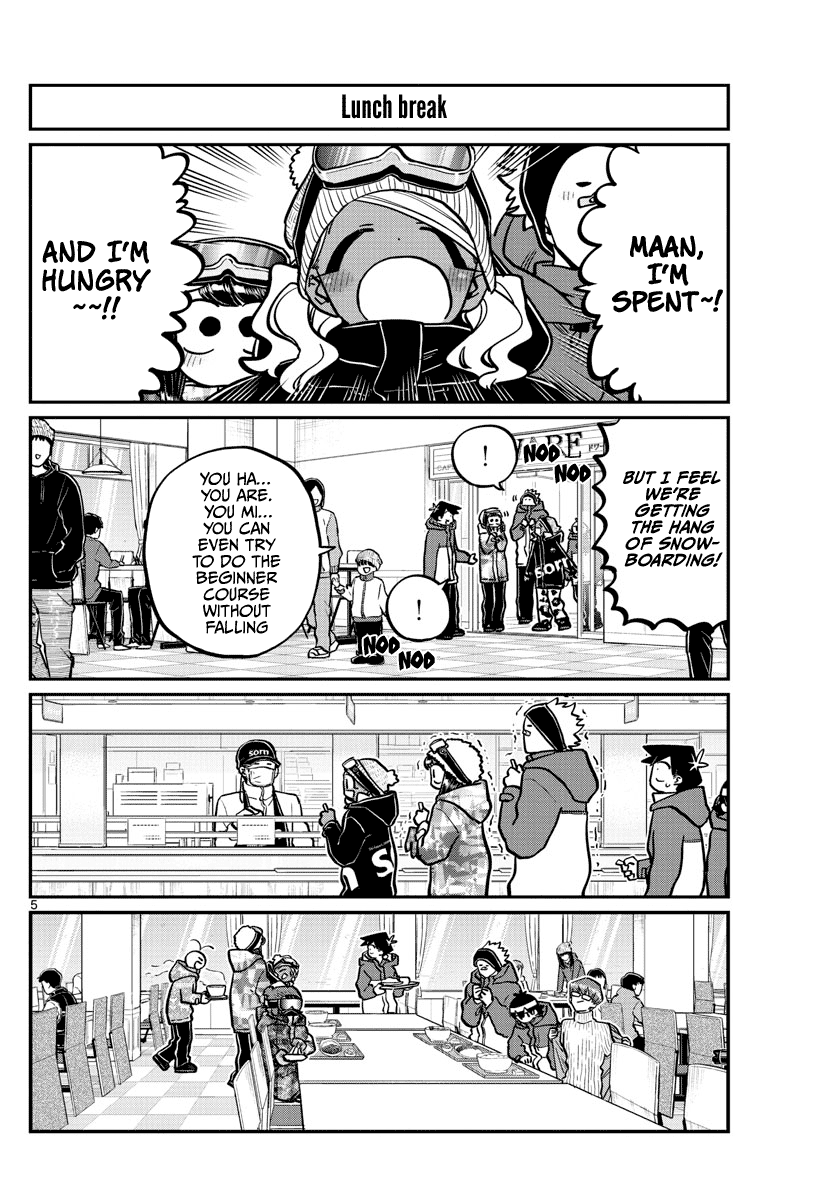 Komi-San Wa Komyushou Desu - Chapter 262: Snowboarding 2