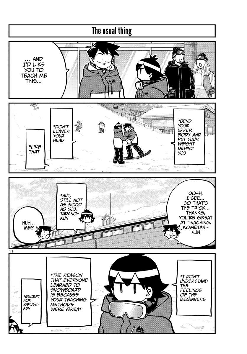 Komi-San Wa Komyushou Desu - Chapter 262: Snowboarding 2