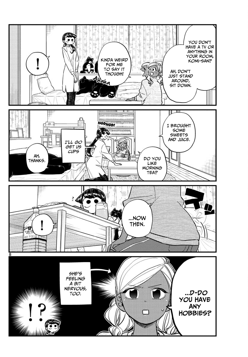 Komi-San Wa Komyushou Desu - Vol.10 Chapter 142: A Sleep Over