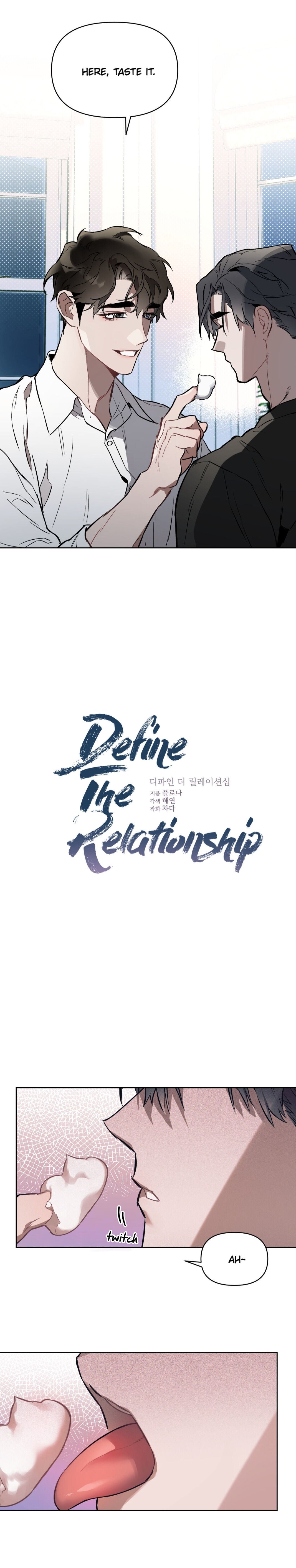 Define The Relationship - Chapter 19