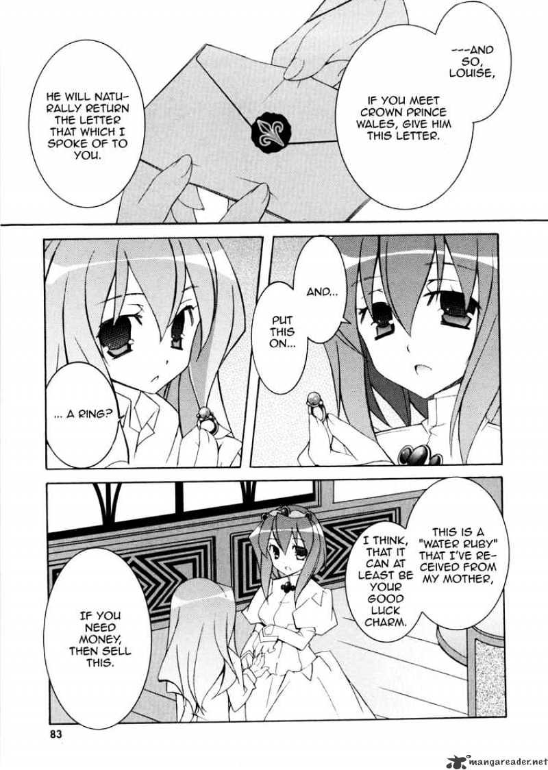 Zero No Tsukaima - Chapter 14 : The Wind Blowing Towards Albion