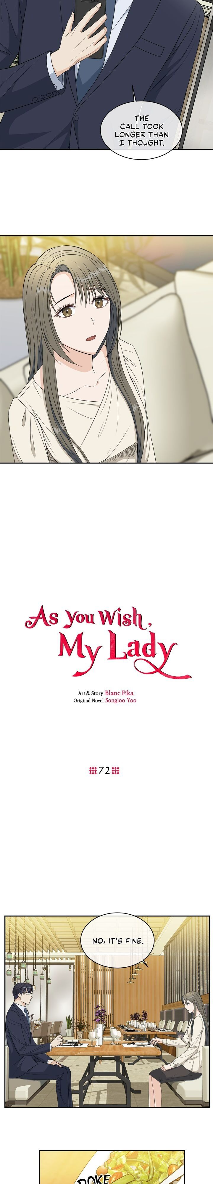 As The Lady Wishes - Chapter 72