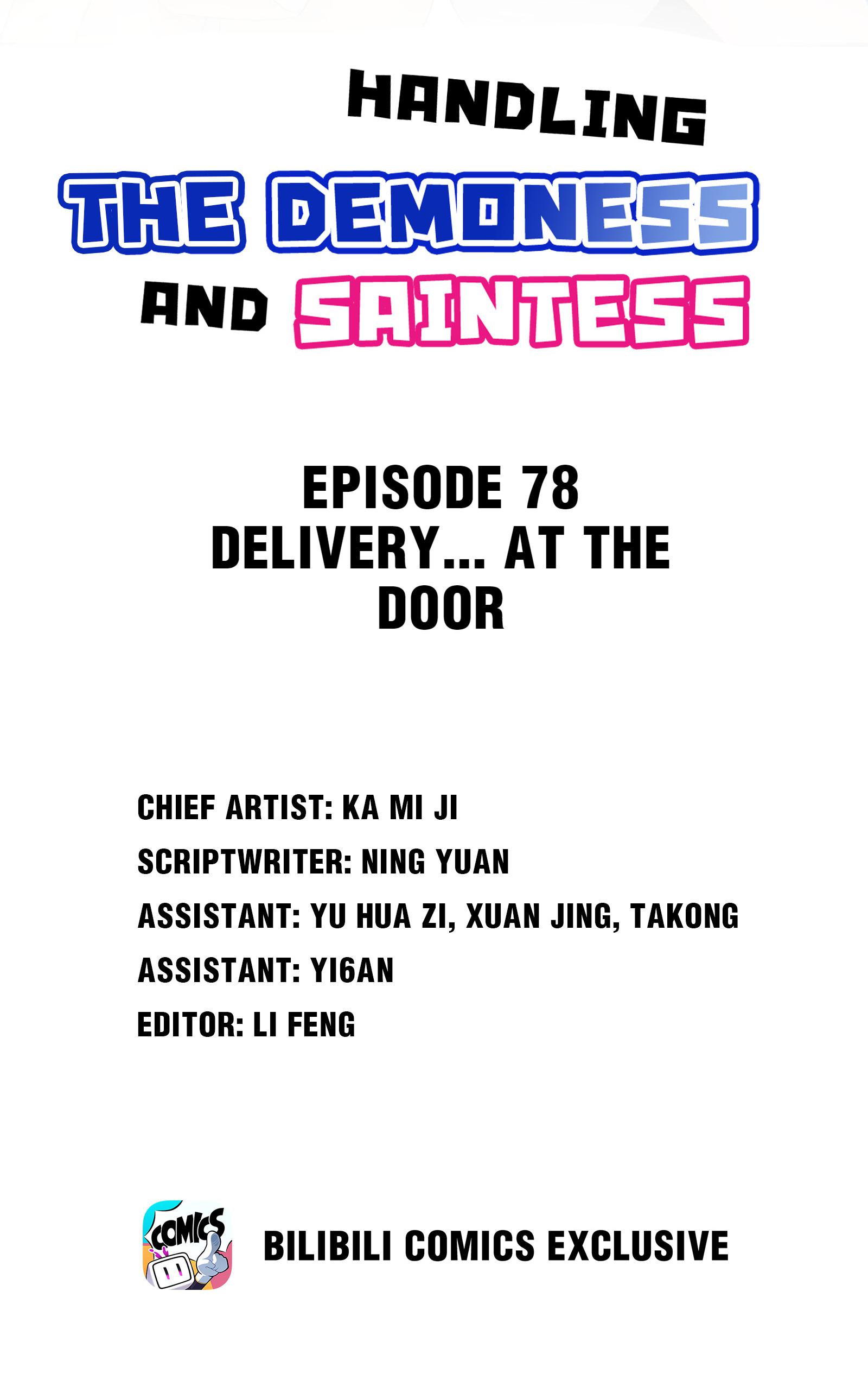 Handling The Demoness And Saintess - Chapter 78: Delivery... At The Door