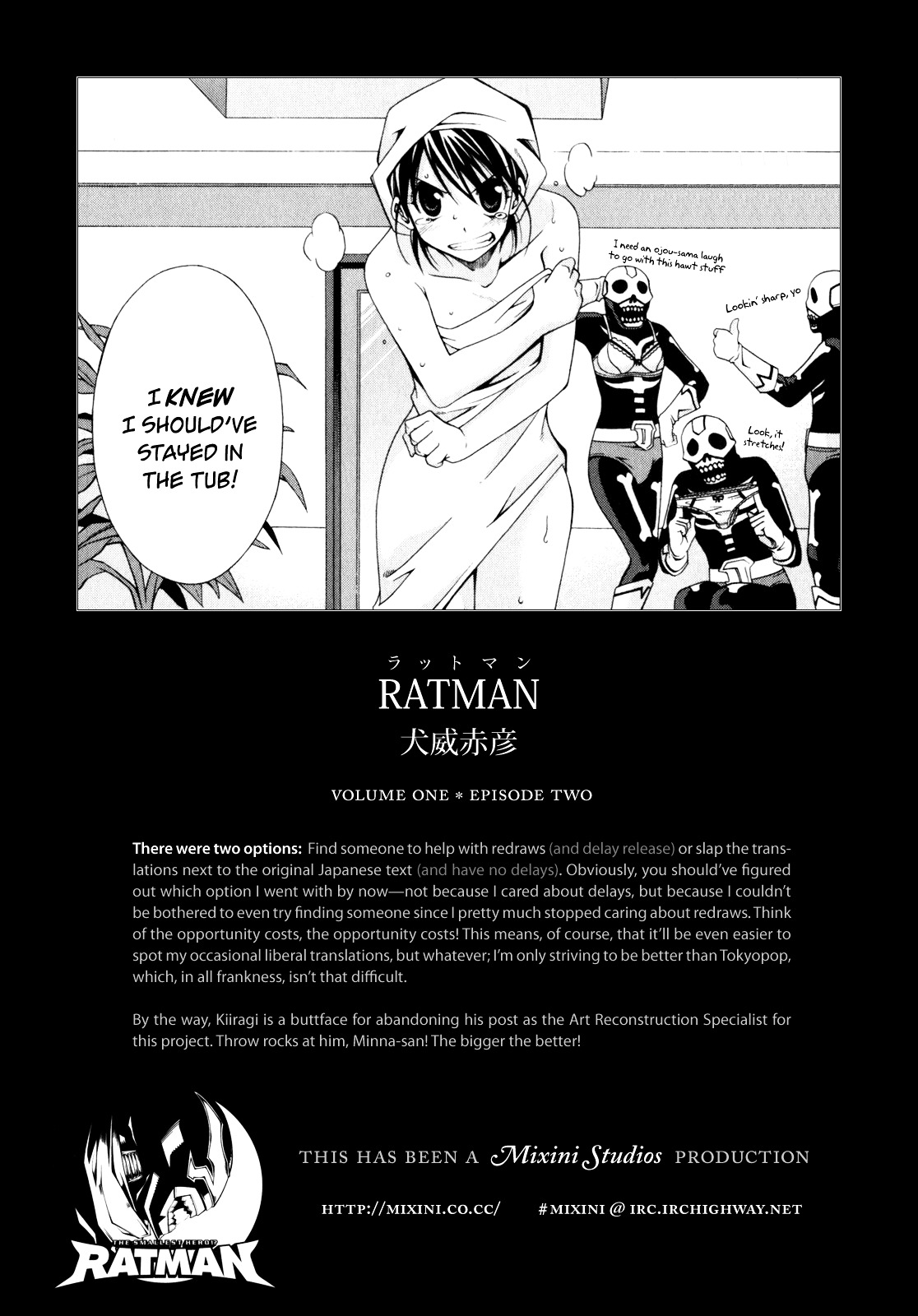 Ratman - Vol.1 Chapter 2 : The First Crime