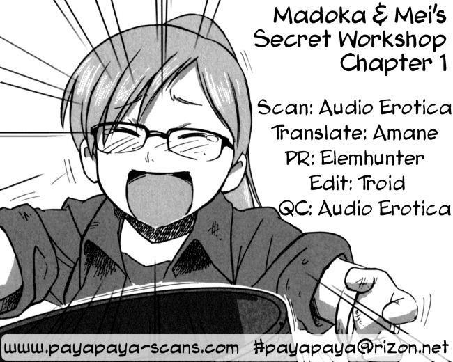 Madoka And Mei's Secret Workshop - Chapter 1