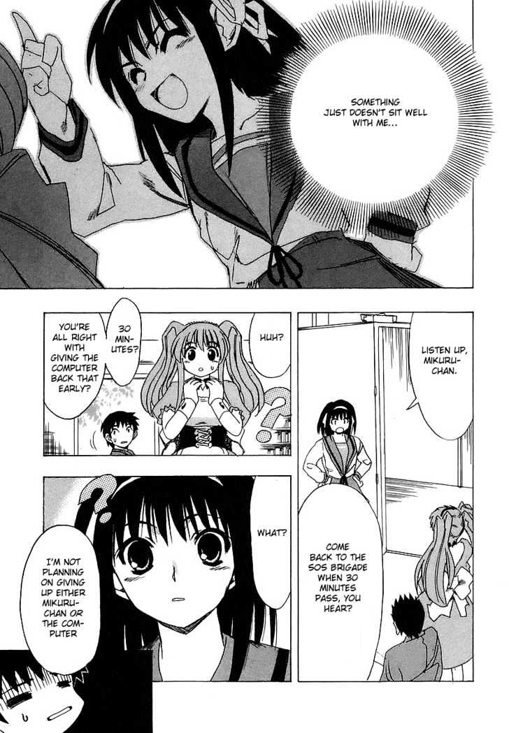 Suzumiya Haruhi No Yuuutsu - Vol.1 Chapter 4 : The Melancholy Of Haruhi Suzumiya (Part 4)