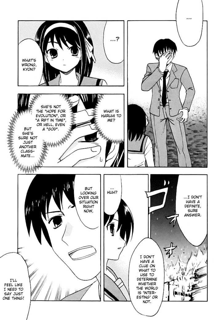 Suzumiya Haruhi No Yuuutsu - Vol.2 Chapter 9 : The Melancholy Of Haruhi Suzumiya (Part 9)