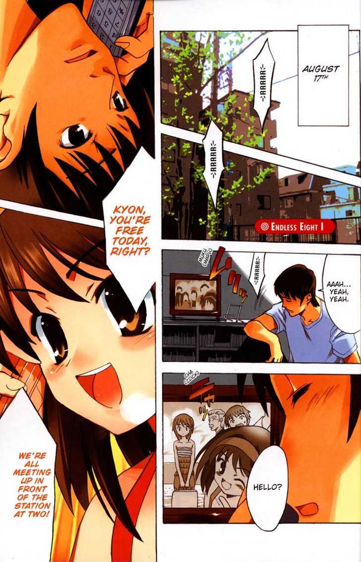 Suzumiya Haruhi No Yuuutsu - Vol.5 Chapter 20 : Endless Eight I