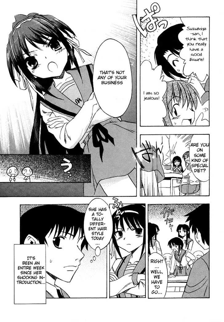 Suzumiya Haruhi No Yuuutsu - Vol.1 Chapter 1 : The Melancholy Of Haruhi Suzumiya (Part 1)