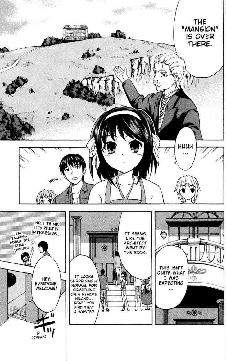 Suzumiya Haruhi No Yuuutsu - Vol.4 Chapter 18 : Remote Island Syndrome I