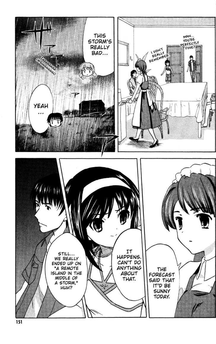 Suzumiya Haruhi No Yuuutsu - Vol.4 Chapter 18 : Remote Island Syndrome I