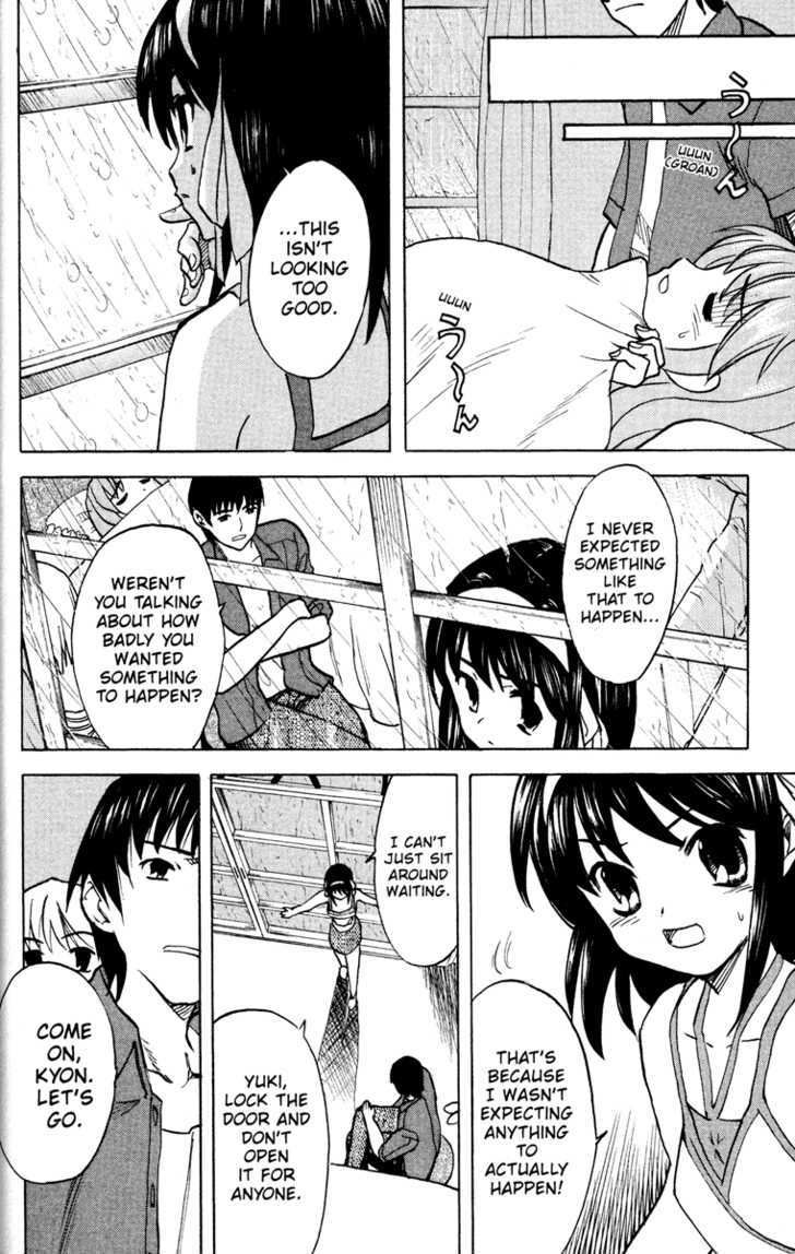 Suzumiya Haruhi No Yuuutsu - Vol.4 Chapter 19 : Remote Island Syndrome Ii