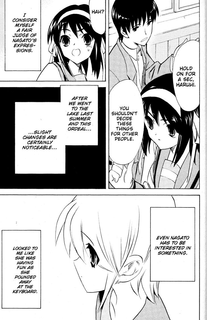 Suzumiya Haruhi No Yuuutsu - Vol.7 Chapter 33