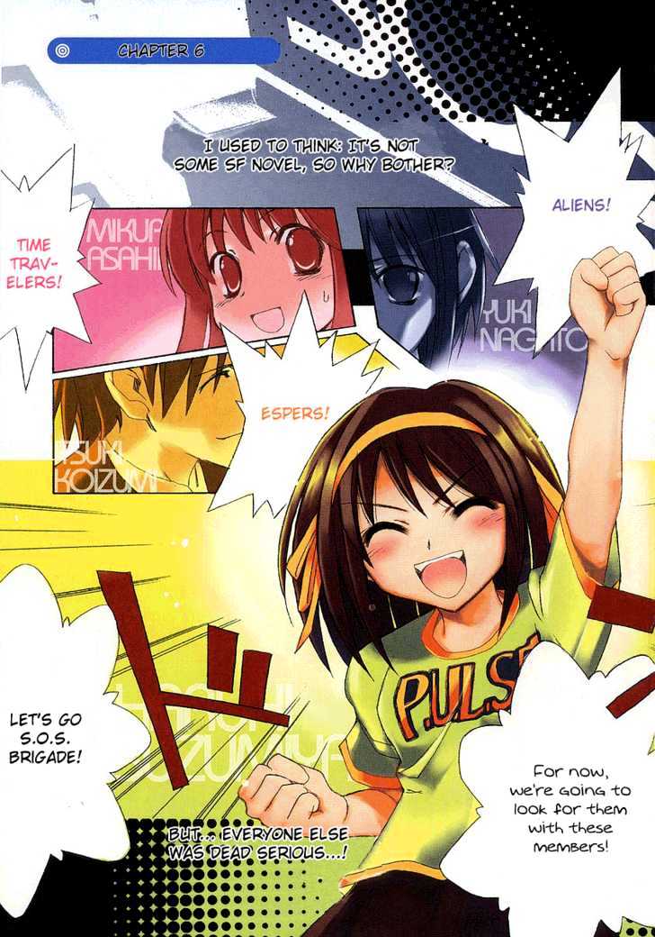 Suzumiya Haruhi No Yuuutsu - Vol.2 Chapter 6 : The Melancholy Of Haruhi Suzumiya (Part 6)