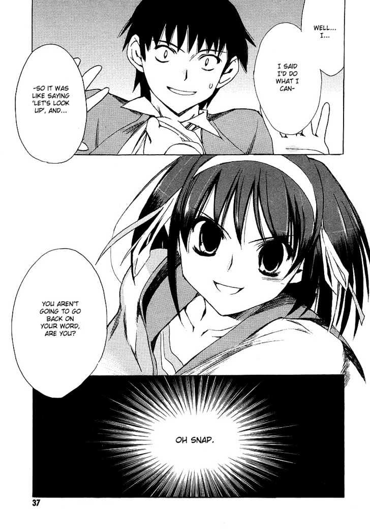 Suzumiya Haruhi No Yuuutsu - Vol.2 Chapter 6 : The Melancholy Of Haruhi Suzumiya (Part 6)