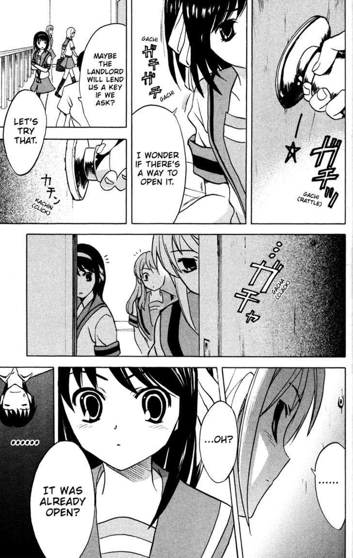 Suzumiya Haruhi No Yuuutsu - Vol.4 Chapter 15 : Mysterique Sign I