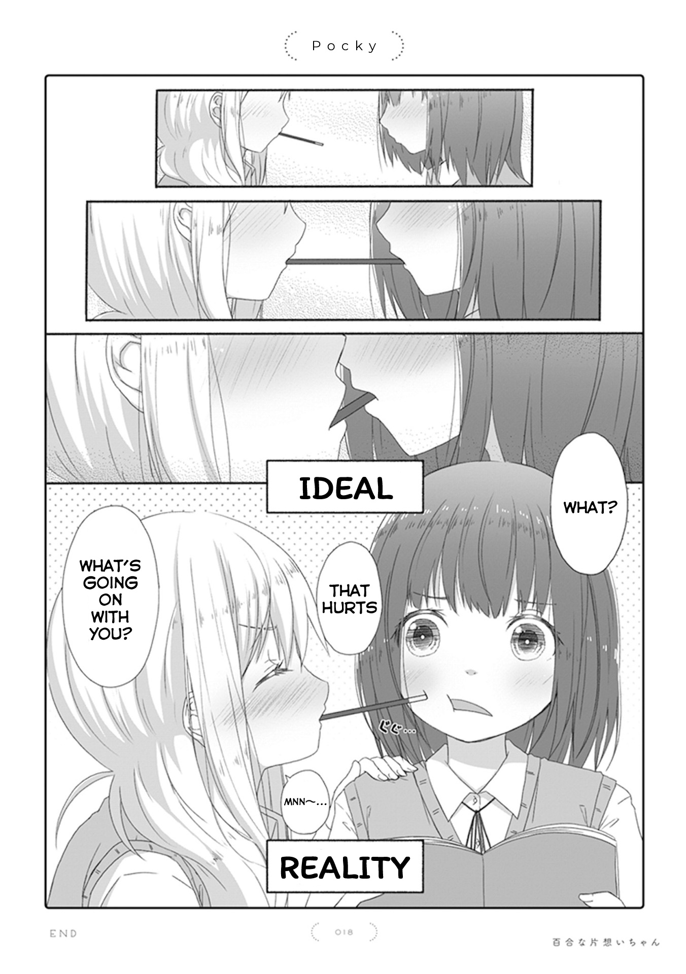 Yuri Na Kataomoi-Chan - Chapter 3: Pocky