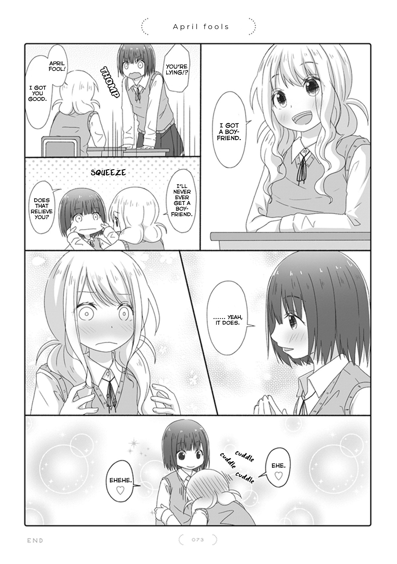 Yuri Na Kataomoi-Chan - Vol.1 Chapter 41: April Fools