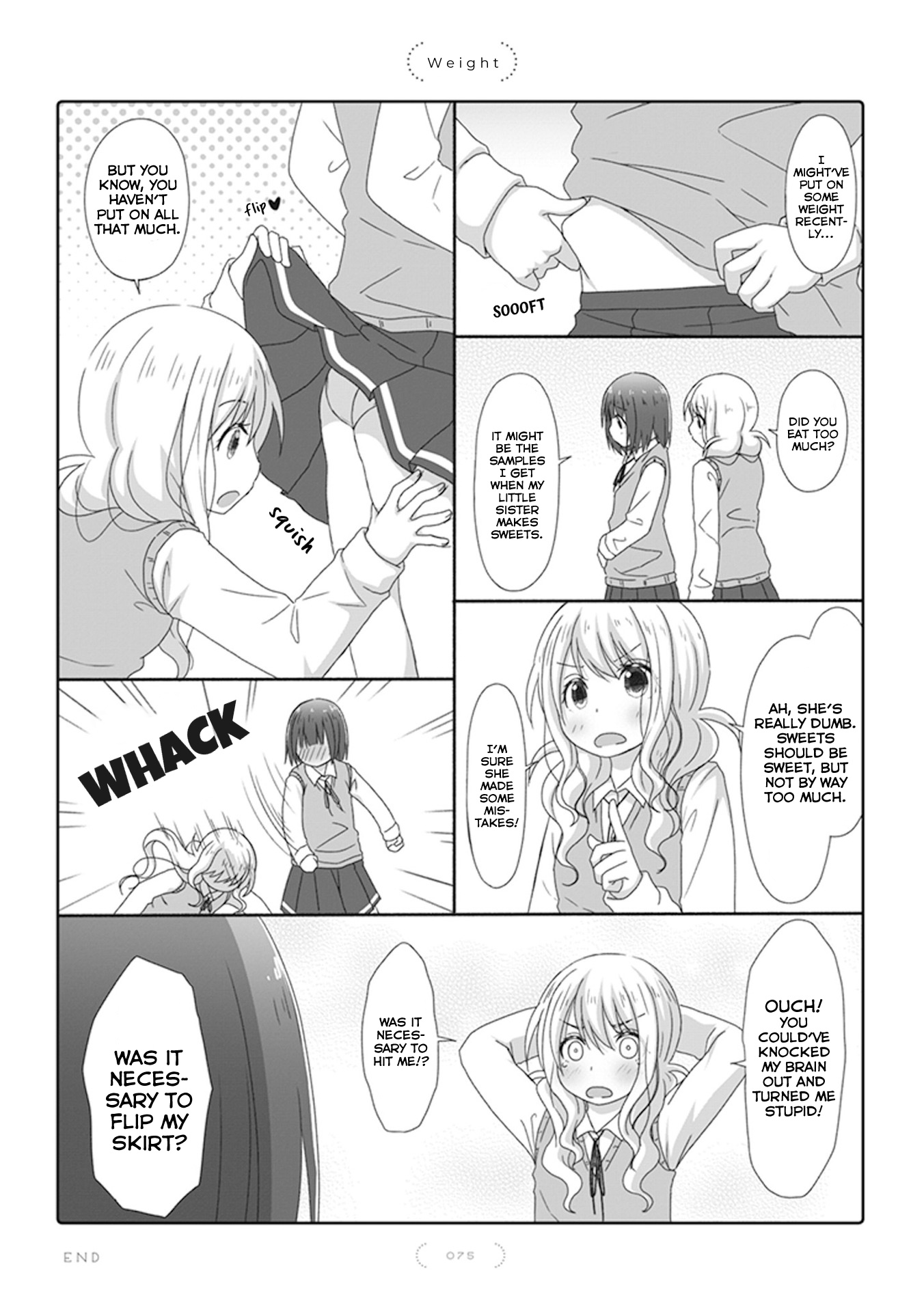 Yuri Na Kataomoi-Chan - Vol.1 Chapter 43: Weight