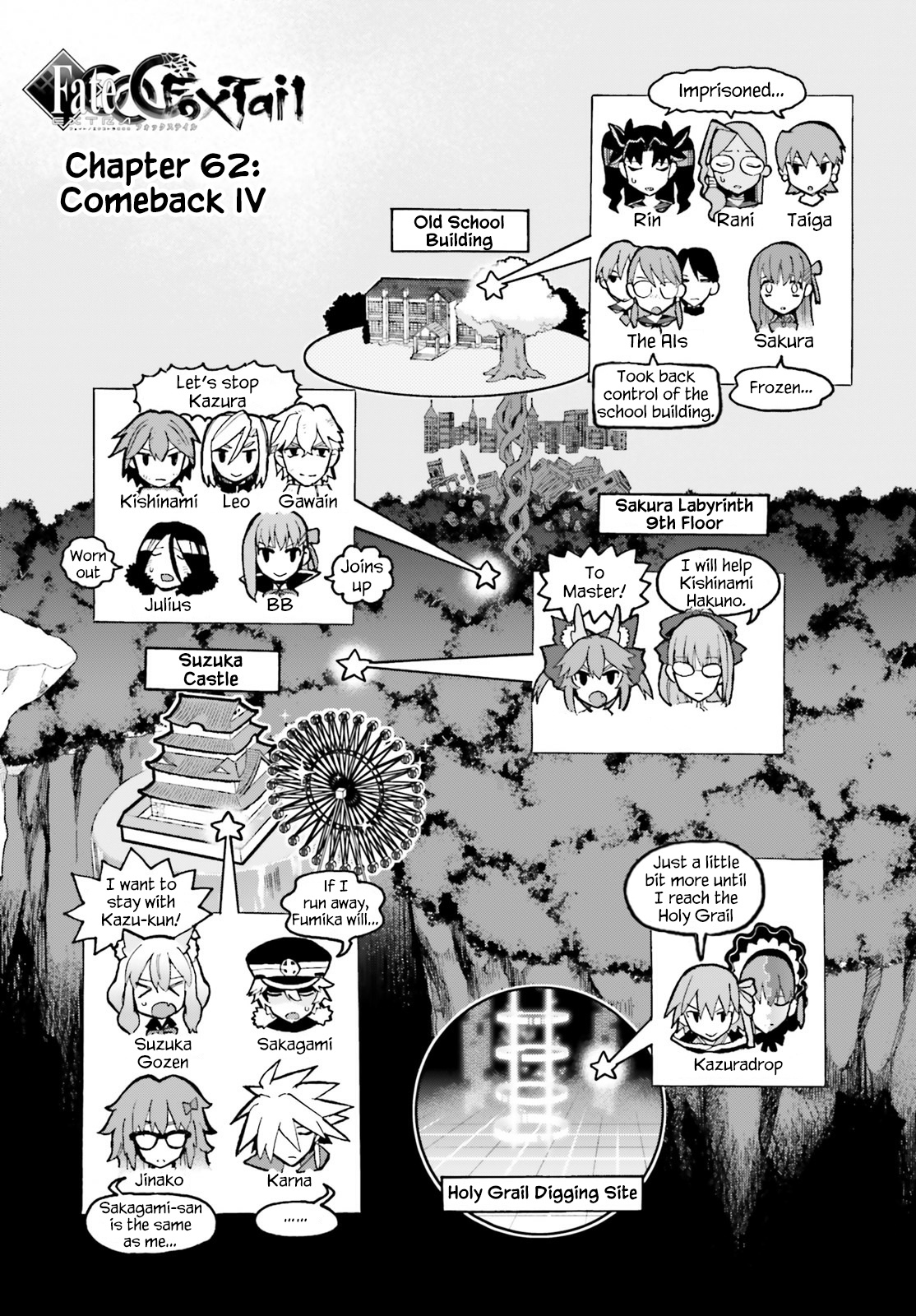 Fate/Extra Ccc - Foxtail - Chapter 62: Comeback 4