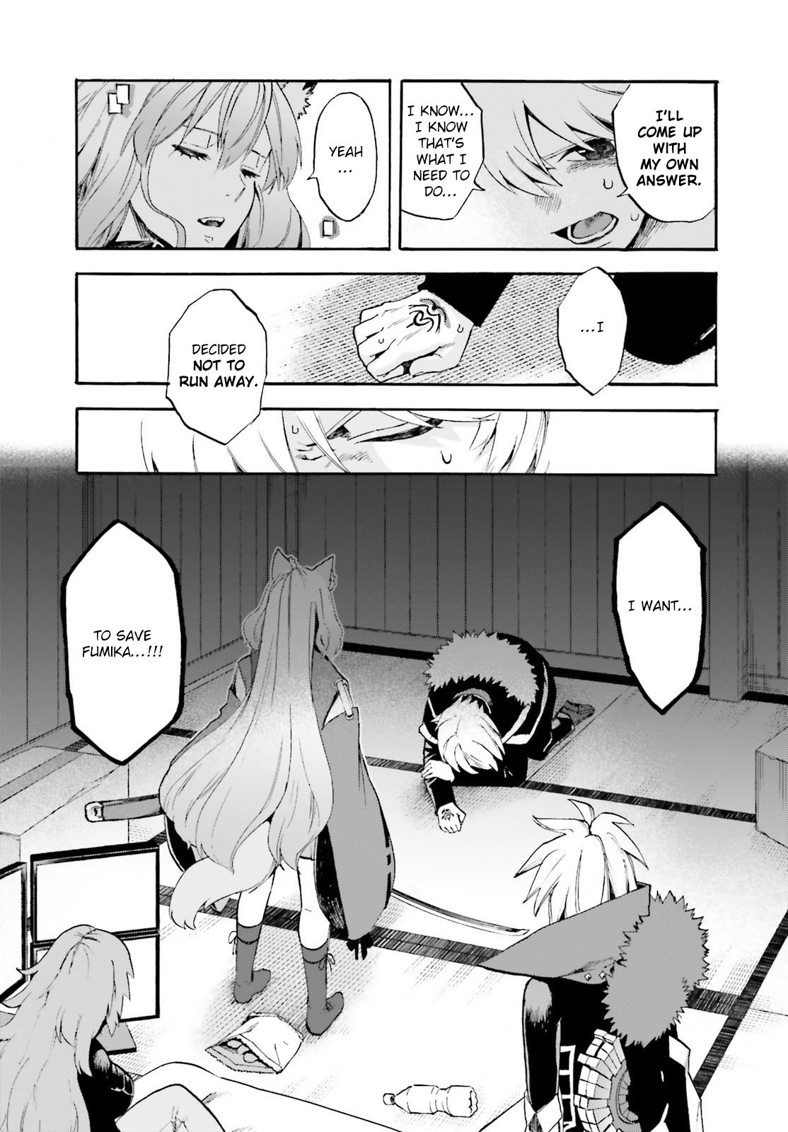 Fate/Extra Ccc - Foxtail - Chapter 63: Decision