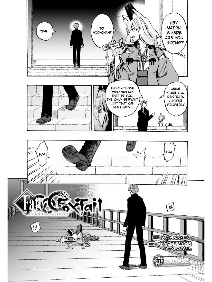 Fate/Extra Ccc - Foxtail - Chapter 40 : On The Run