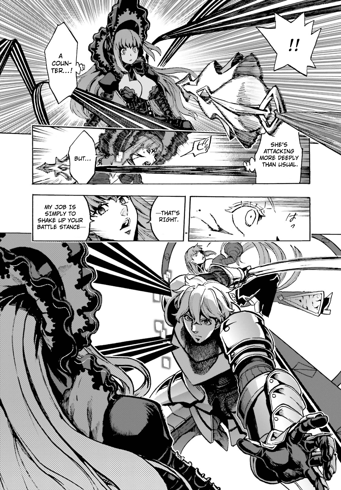 Fate/Extra Ccc - Foxtail - Chapter 42: Gawain & Violet Vs Bb