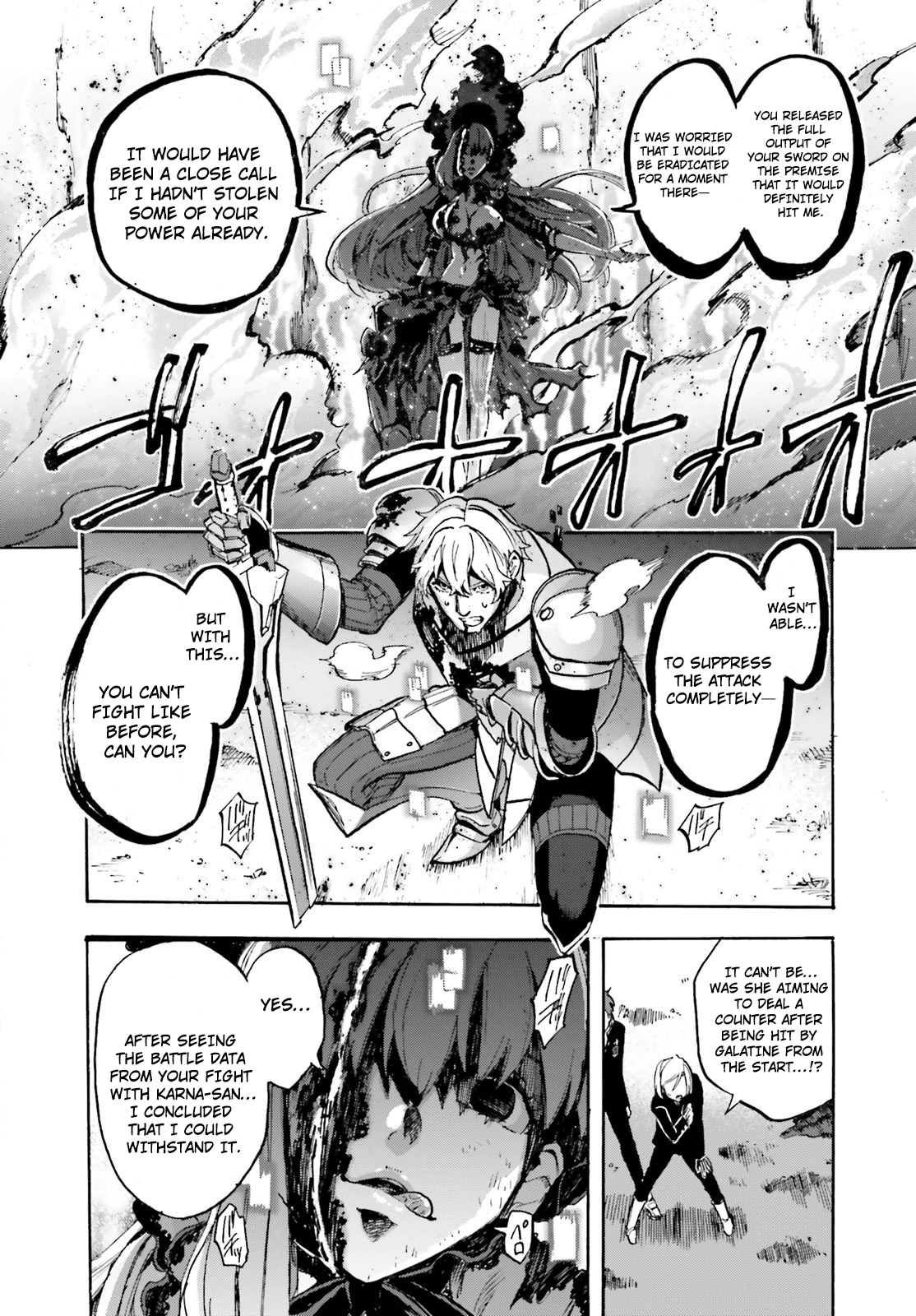 Fate/Extra Ccc - Foxtail - Chapter 42: Gawain & Violet Vs Bb