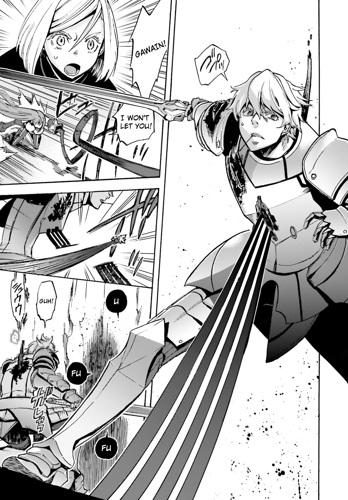 Fate/Extra Ccc - Foxtail - Chapter 41 : Gawain & Violet Vs Bb