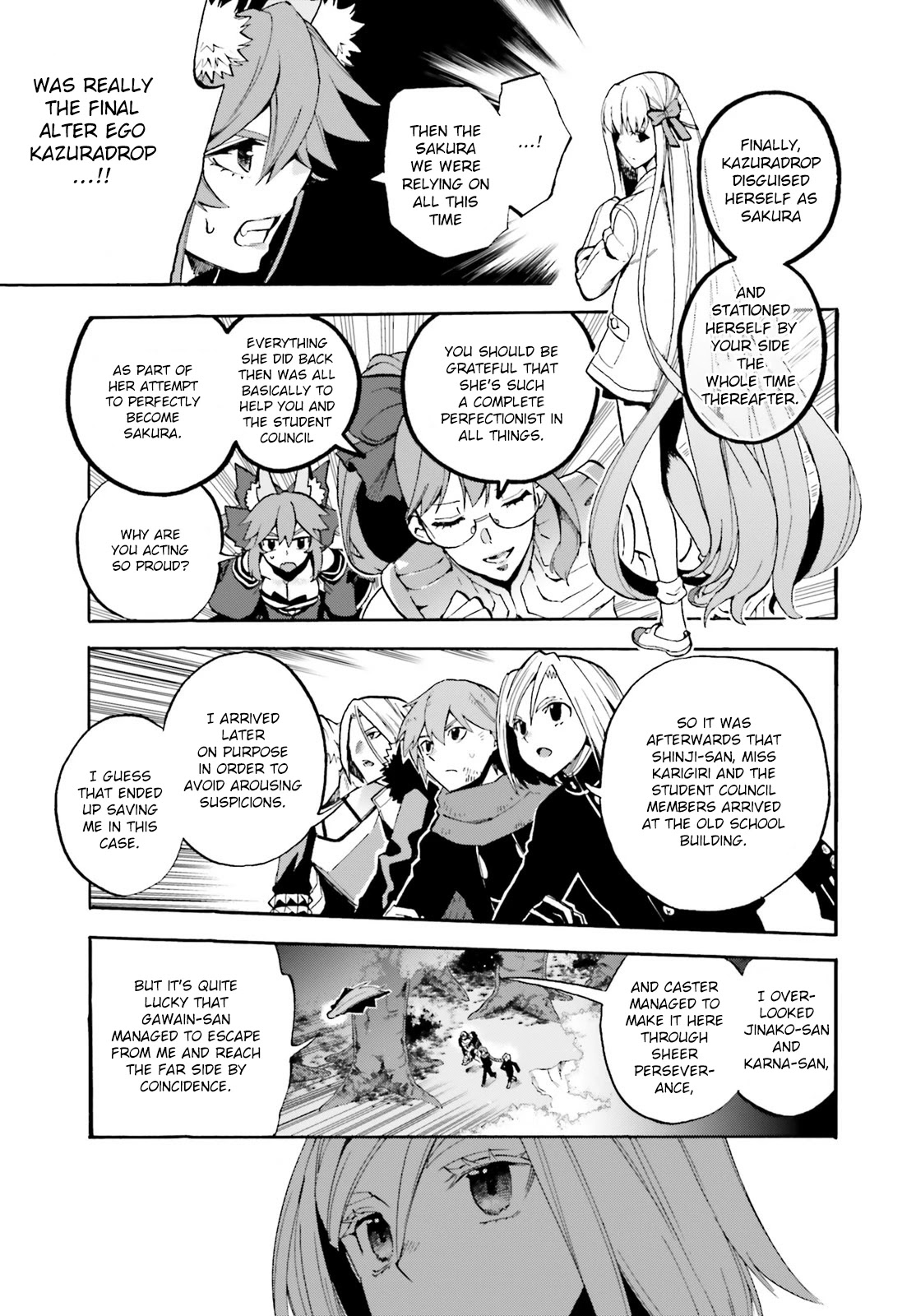 Fate/Extra Ccc - Foxtail - Chapter 65: Divergence Point 2