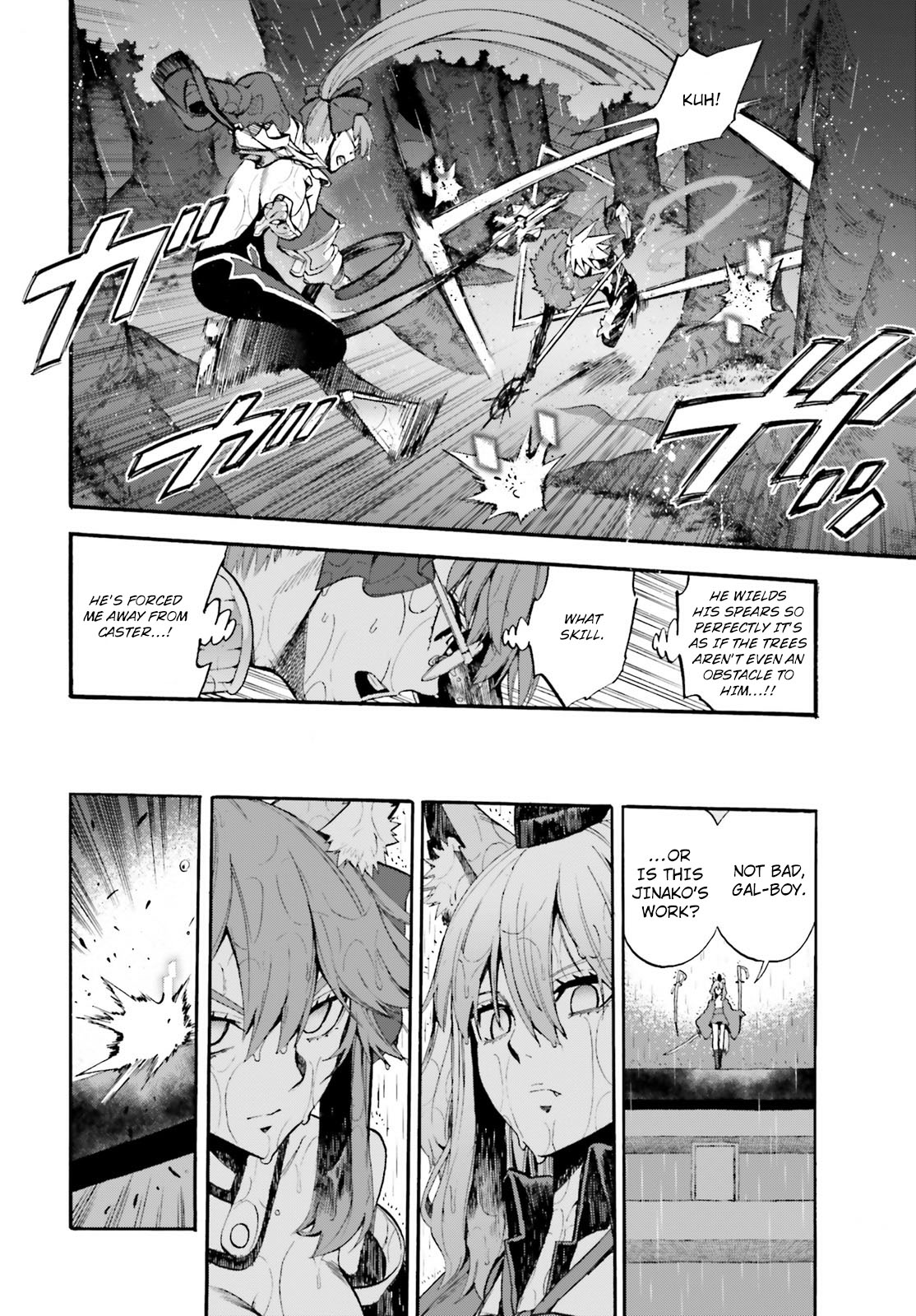 Fate/Extra Ccc - Foxtail - Chapter 66: Caster Vs Saber Iii (Part 1)