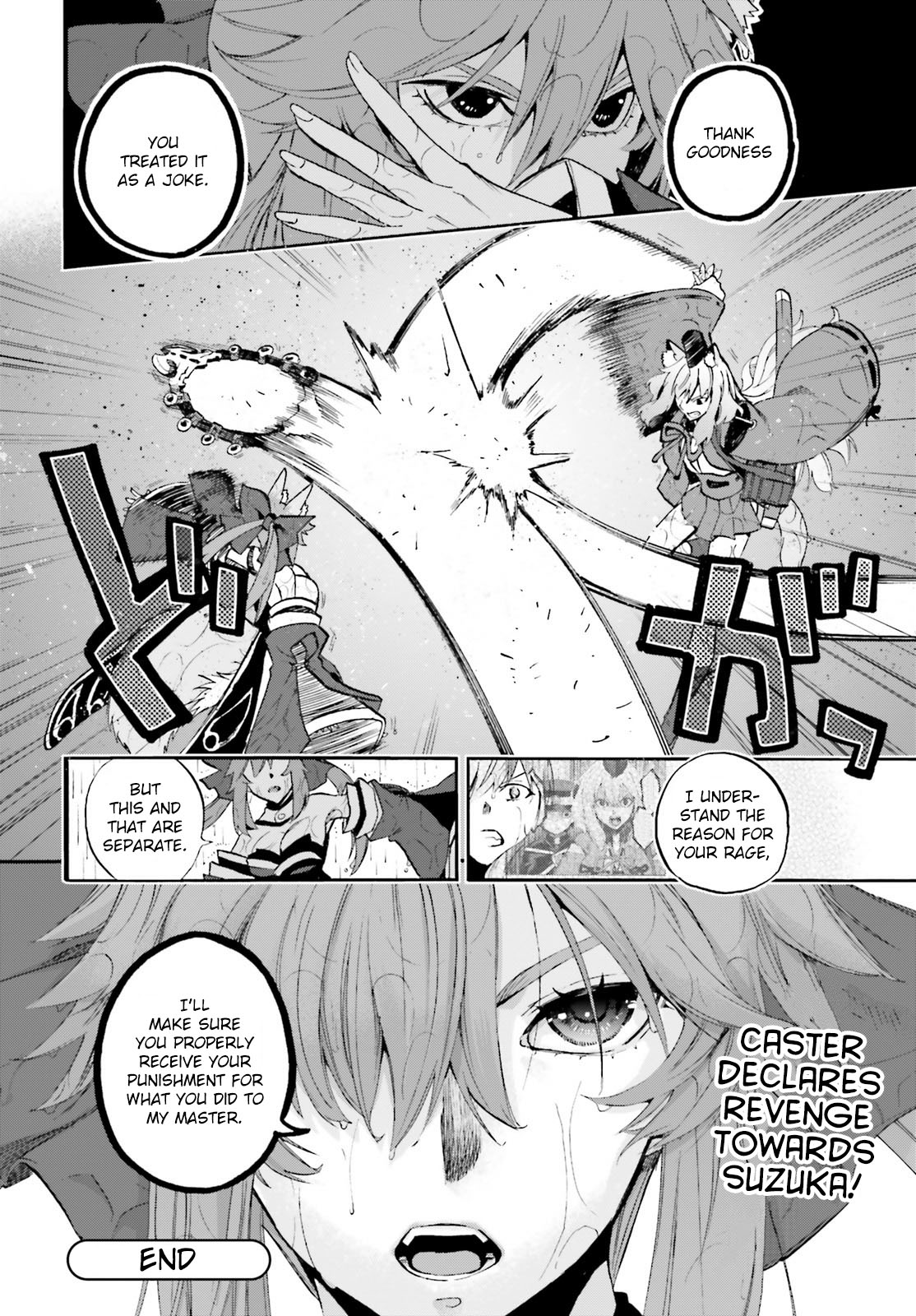 Fate/Extra Ccc - Foxtail - Chapter 66: Caster Vs Saber Iii (Part 1)