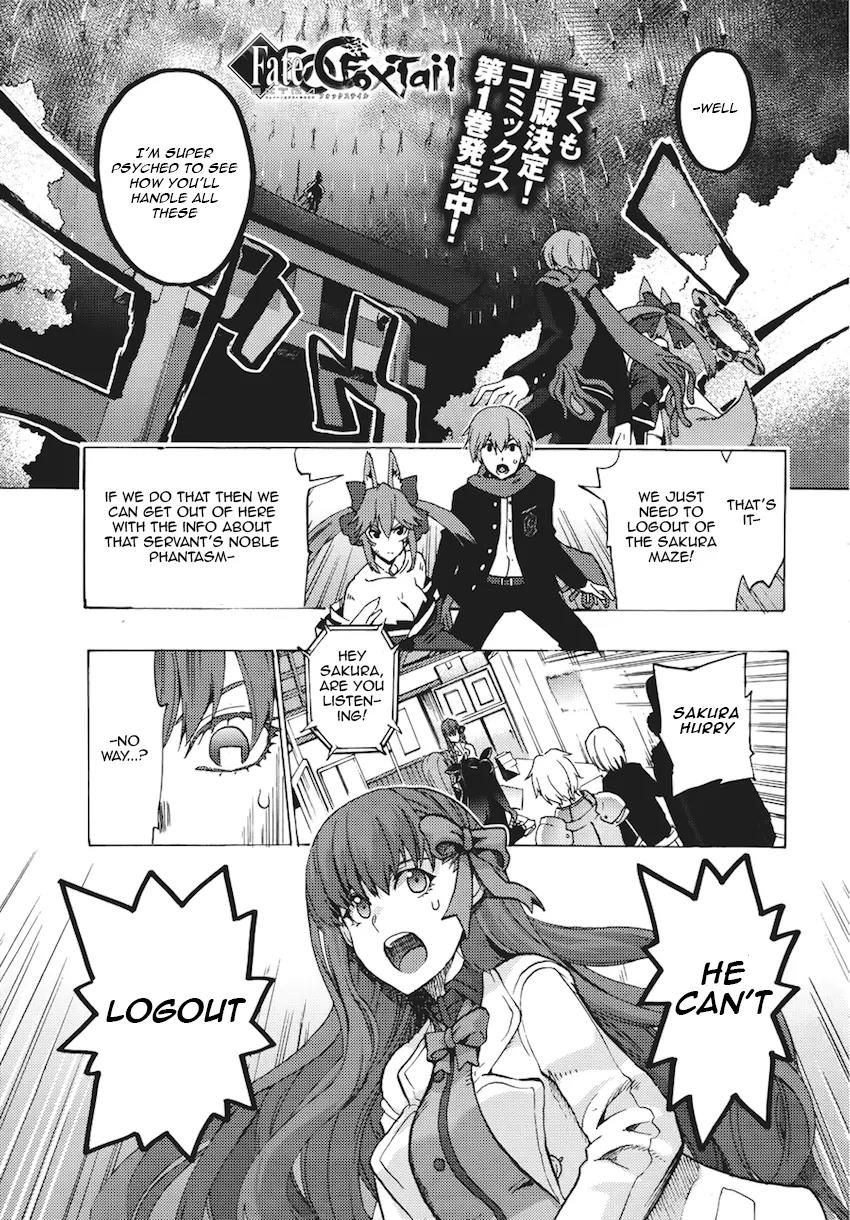 Fate/Extra Ccc - Foxtail - Chapter 7: Tenkiame, Sky-Devil Rain