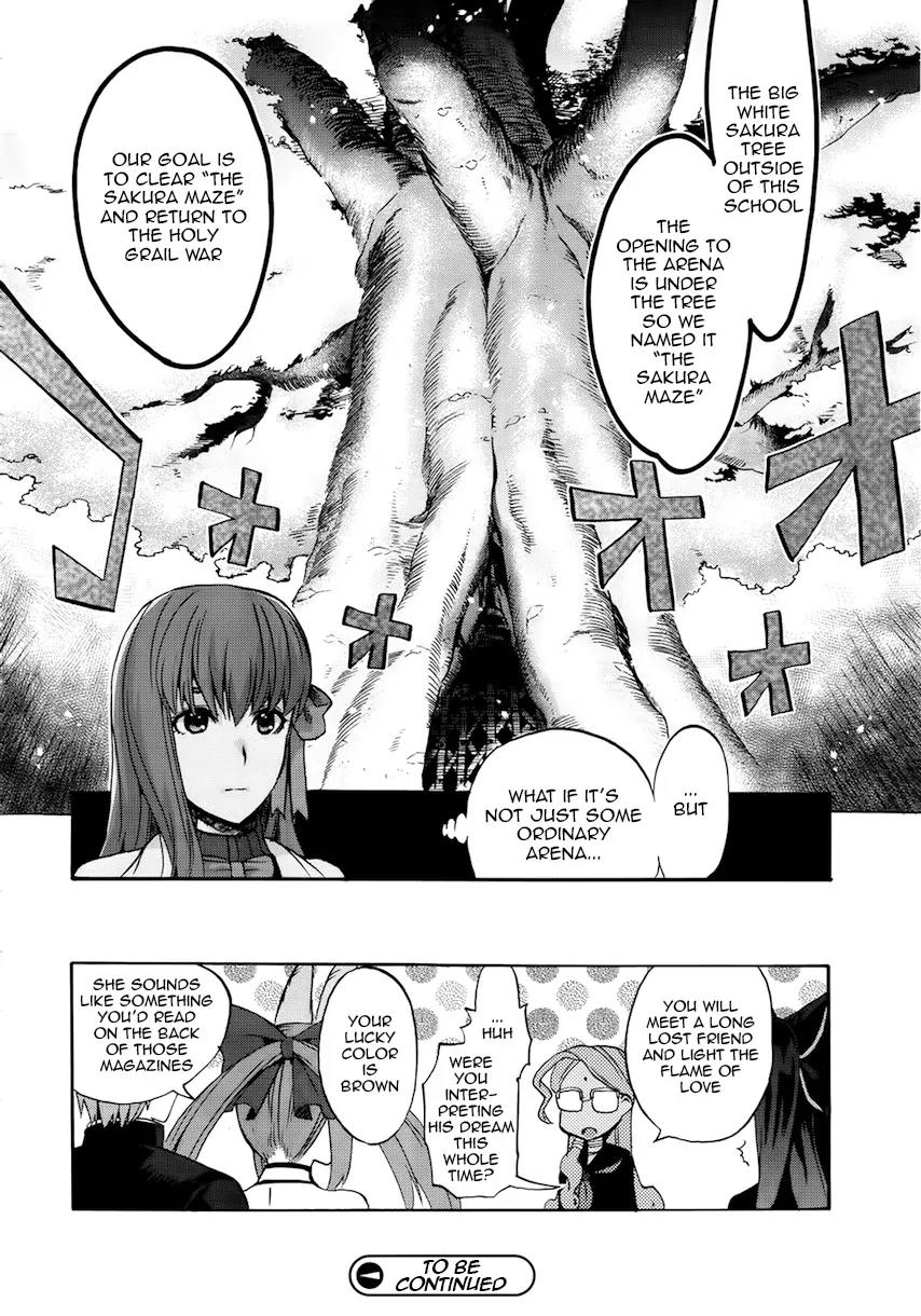 Fate/Extra Ccc - Foxtail - Chapter 4: The Garden Fallen From The Sky