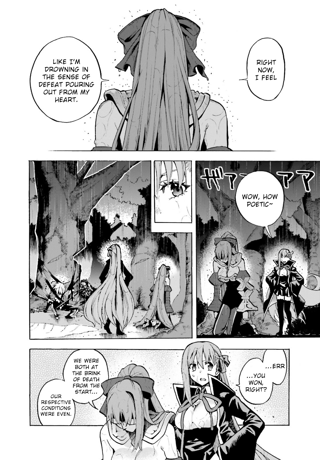 Fate/Extra Ccc - Foxtail - Chapter 73: Caster Vs Saber V