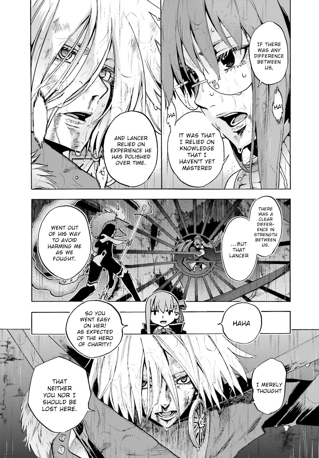 Fate/Extra Ccc - Foxtail - Chapter 73: Caster Vs Saber V