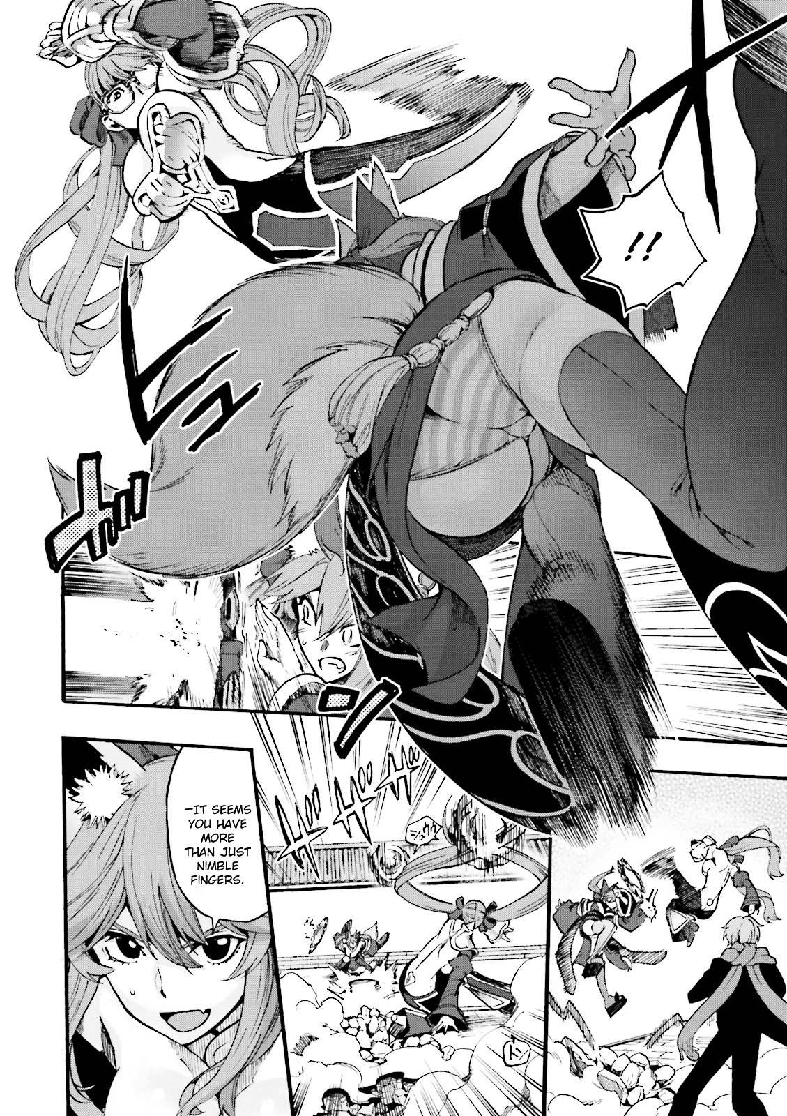 Fate/Extra Ccc - Foxtail - Vol.5 Chapter 31 : Gawain Vs Karna 2