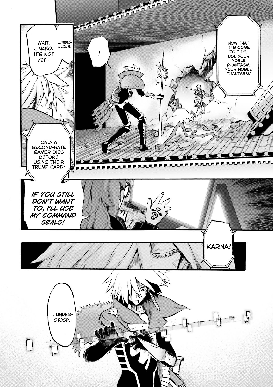 Fate/Extra Ccc - Foxtail - Vol.5 Chapter 31 : Gawain Vs Karna 2