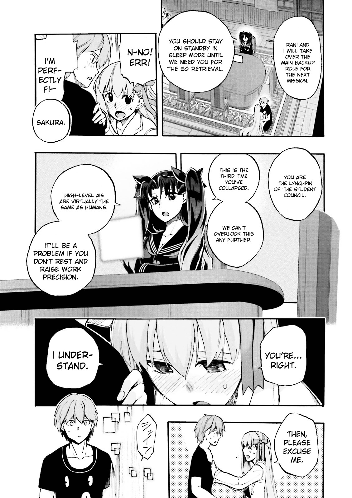 Fate/Extra Ccc - Foxtail - Vol.5 Chapter 27 : Night 1