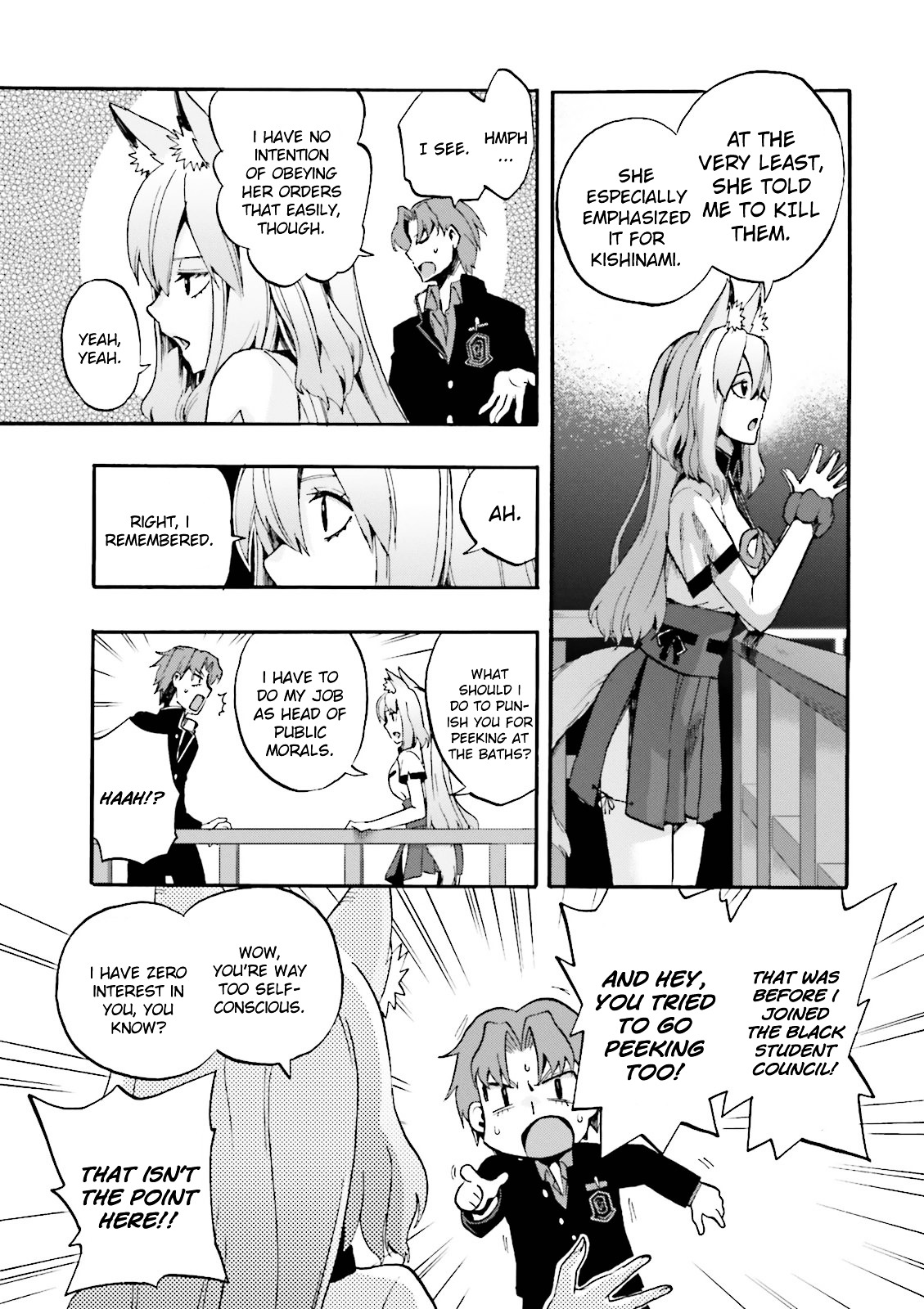 Fate/Extra Ccc - Foxtail - Vol.5 Chapter 27 : Night 1