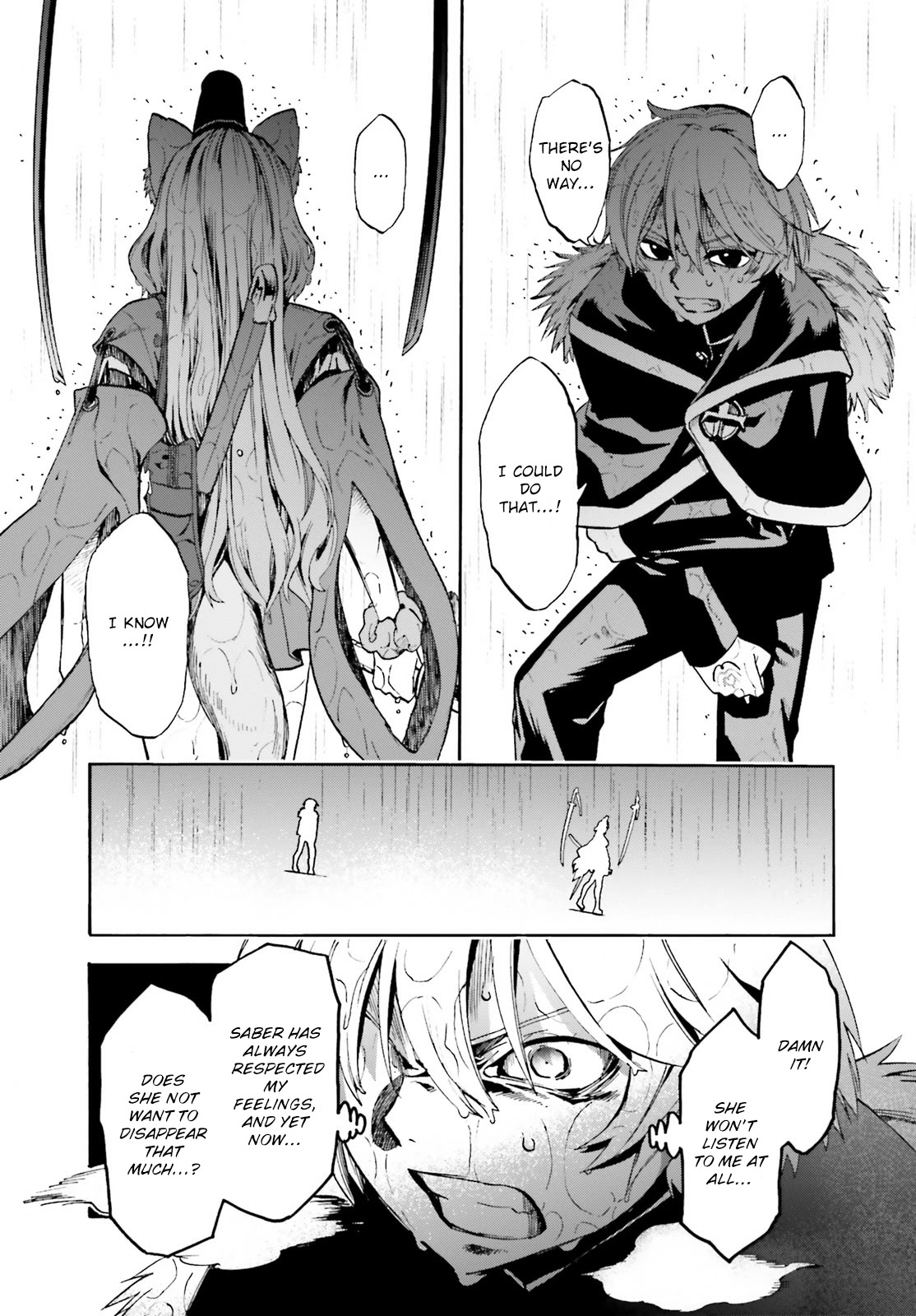 Fate/Extra Ccc - Foxtail - Chapter 72: Caster Vs Saber Iv