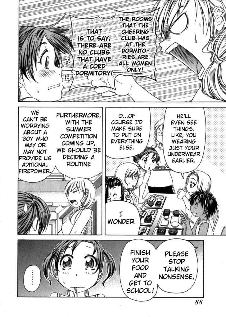 Go! Tenba Cheerleaders - Vol.1 Chapter 3 : A Man's Determination