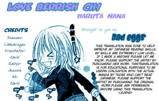 Love Berrish! - Vol.1 Chapter 1