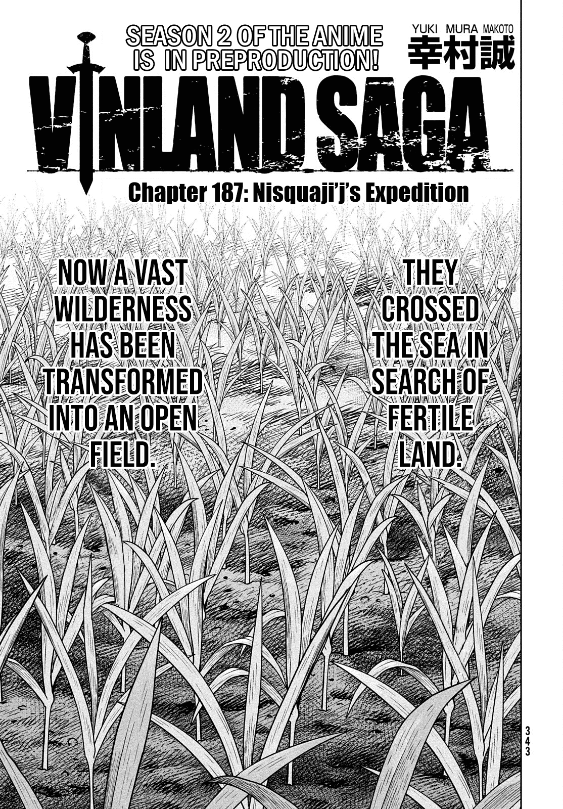 Vinland Saga - Chapter 187: Nisquaji'j's Expedition